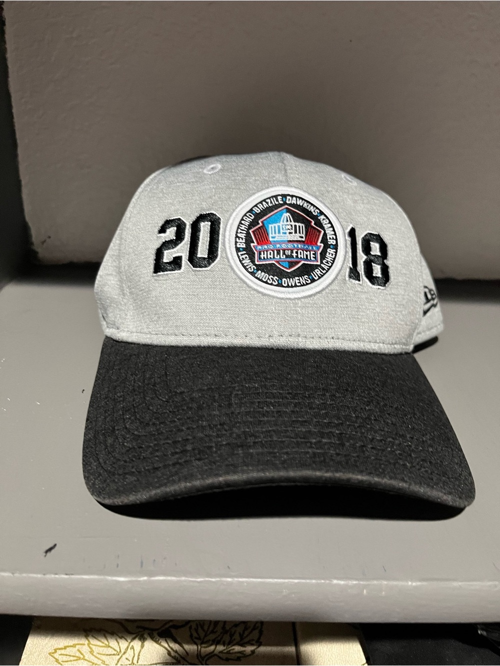 2018  Era Black and Gray Interior 9FORTY Cap
